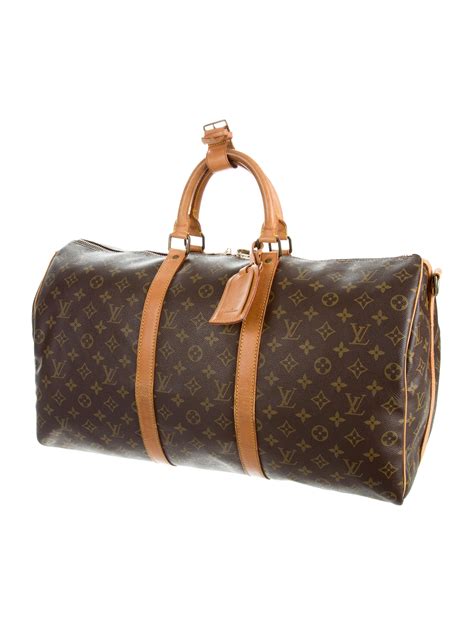 Louis Vuitton Keepall Bandouliere Monogram 50 